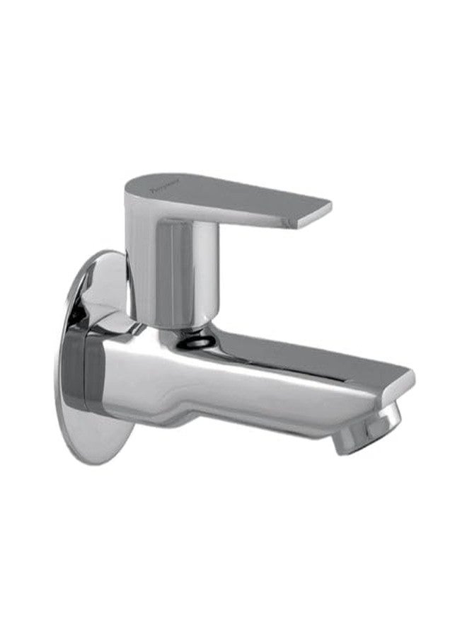Parryware Long Body Bib Cock | Brass Faucet with Chrome Finish | Tap for Bathroom - Image 3